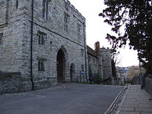 Gatehouse of the College MaidstoneAllSaints0109.JPG