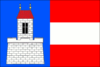 Vlajka města Mladá Vožice