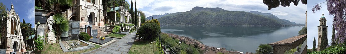 Panorama Morcotes von Santa Maria del Sasso