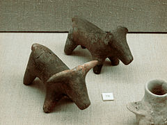 Tidlige statuetter i terrakotta (2200-2000 f.Kr.)