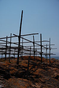 Conger dryer in Muxía