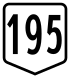 Route 195 shield