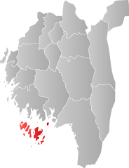 Lage der Kommune in der Provinz Østfold