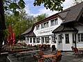 Forest restaurant at the dam