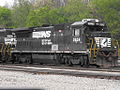 NS #3524 GE B32-8 at NS Hinman Yard