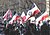 Neo-Nazi march in Munich (2 April 2005); participants are flying the Reichsflagge.