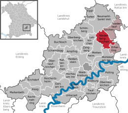 Niederbergkirchen - Localizazion