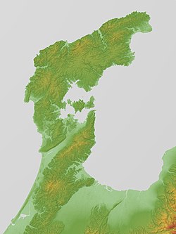 Topographic data: NASA's SRTM