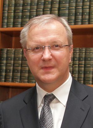 European Commissioner Olli Rehn