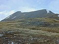 Blick vom Südgrat des A’ Chràlaig zum Gipfel