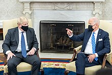 Prime Minister Boris Johnson and President Joe Biden meet at the White House in September 2021 P20210921AS-1993 (51707173999).jpg