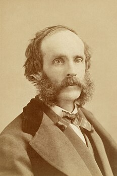 Le peintre paysagiste américain Frederic Edwin Church photographié par Napoléon Sarony à la fin des années 1860. (définition réelle 3 009 × 4 522)