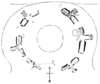 Plan of the Meayll Stone Circle