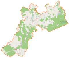 Mapa lokalizacyjna powiatu myśliborskiego