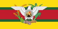 切迪·賈根總統領導下的蓋亞那1992年到1997年總統旗幟
