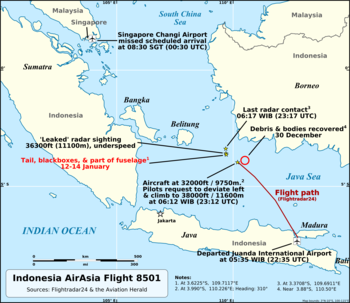 Indonesia AirAsia Flight 8501 - Wikipedia, the free encyclopedia