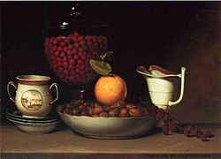 Still Life: Strawberries, Nuts &c. (c. 1822)