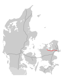 Holbækmotorvejens forløb