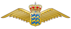 Royal Danish Air Force wings.svg