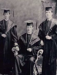 Photograph of St. Francis College graduates, circa 1899 SFC graduates circa 1899.jpg