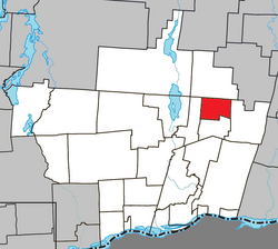 Location within Papineau RCM.