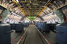Bare cabin for flight tests with water tanks as ballast Second floor.A-380 (4020687953).jpg