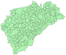 Provincia di Segovia – Mappa