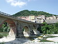 Die Scrivia-Brücke in Serravalle Scrivia