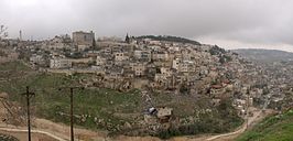 Gezicht op Silwan, februari 2011