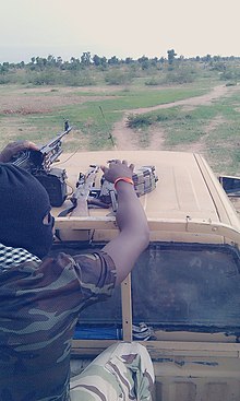 Nigerian Army soldiers during counter-insurgency operations against Boko Haram in November 2017 Soldiers at war.jpg