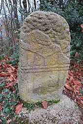 Copie de la statue-menhir du Puech du Lac