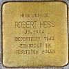 Stolperstein Sandweg 16 Hess Robert