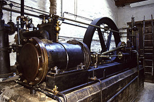 Steam engine, Stott Park Bobbin Mill (near to ...