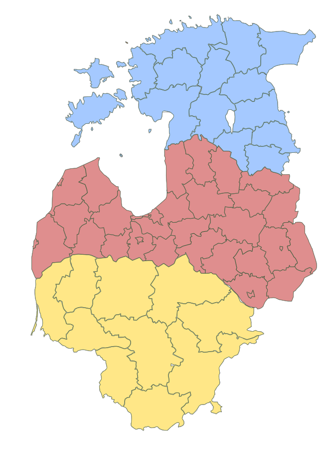Description de l'image Subdivisions of baltic states.svg.
