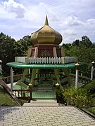 Tomb of the late Sultan Sharif Ali, also known as Sultan Berkat, the third Sultan of Brunei, who ruled 1426-1432