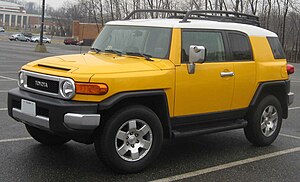 2007-2008 Toyota FJ Cruiser photographed in USA.