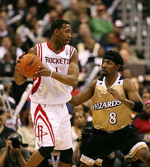 {{w|Tracy McGrady}} of the Houston Rockets, be...