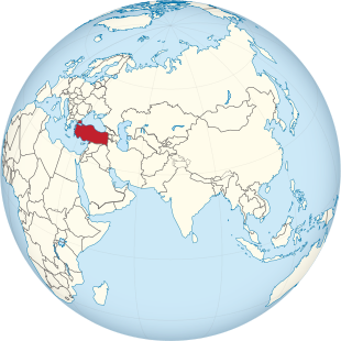 Turkey on the globe (Eurasia centered).svg