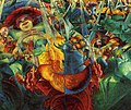 Risa, de Umberto Boccioni, 1916.