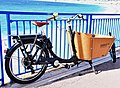 Vélo cargo à Nice.