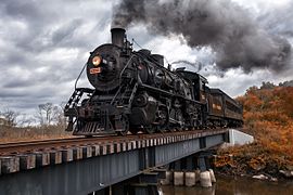 3025 operating on the Connecticut Valley Railroad in 2011, after being restored.