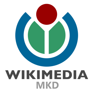 Logo of Wikimedia MKD.