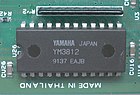 The Yamaha YM3812 sound chip.