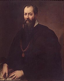 Giorgio Vasari helped found the Accademia e Compagnia delle Arti del Disegno (Academy and Company for the Arts of Drawing) in 1563 Zucchi, Jacopo - Vasari, Giorgio - Uffizi ICCD.jpg