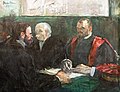 «Examination at faculty of medicine», May-July 1901, Olje på lerret – Malerens siste maleri, Museum Toulouse-Lautrec