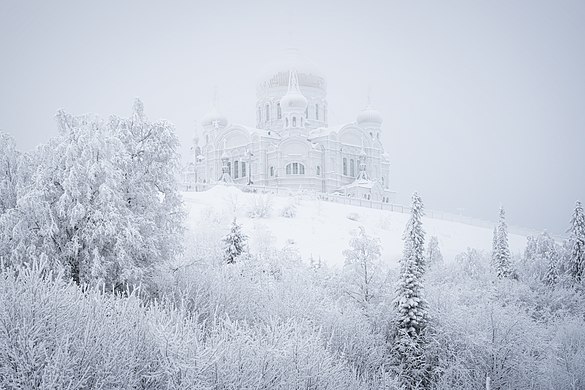 527. Крестовоздвиженский собор Белогорского монастыря, Кунгурский район Автор — AndreiBas