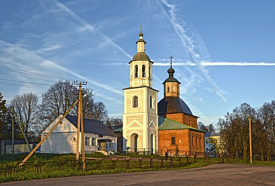 448. Казанская церковь в усадьбе Хмелита, Вяземский район Автор — Burov.yl