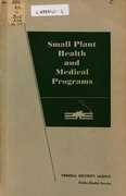 Small Plant Health and Medical Programs (1952)