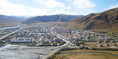 Jigzhin piirikunnan keskusta vuonna 2007.