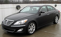 Hyundai Genesis 3.8 sedan (US) 2012